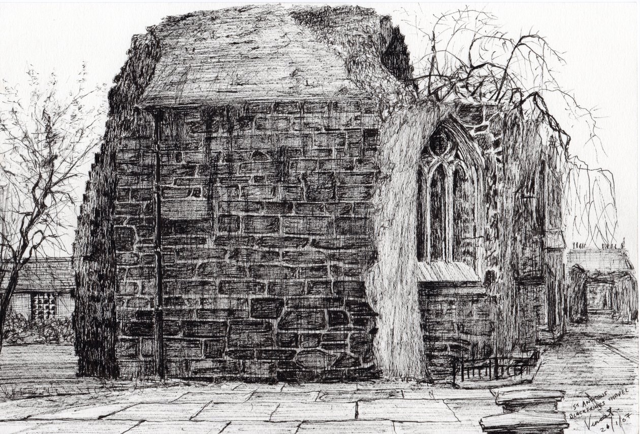 Blackfriers Chapel St Andrews by Vincent Alexander Booth