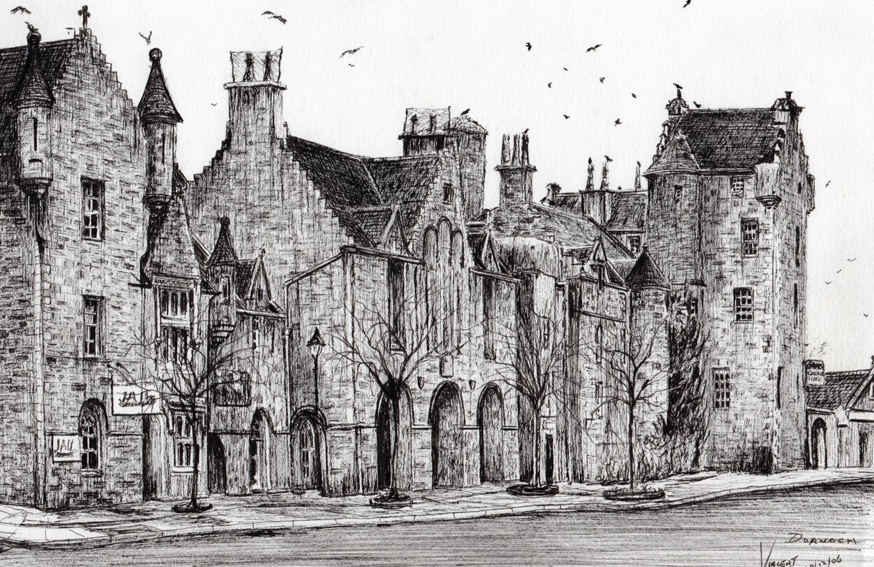 Dornoch Scotland by Vincent Alexander Booth