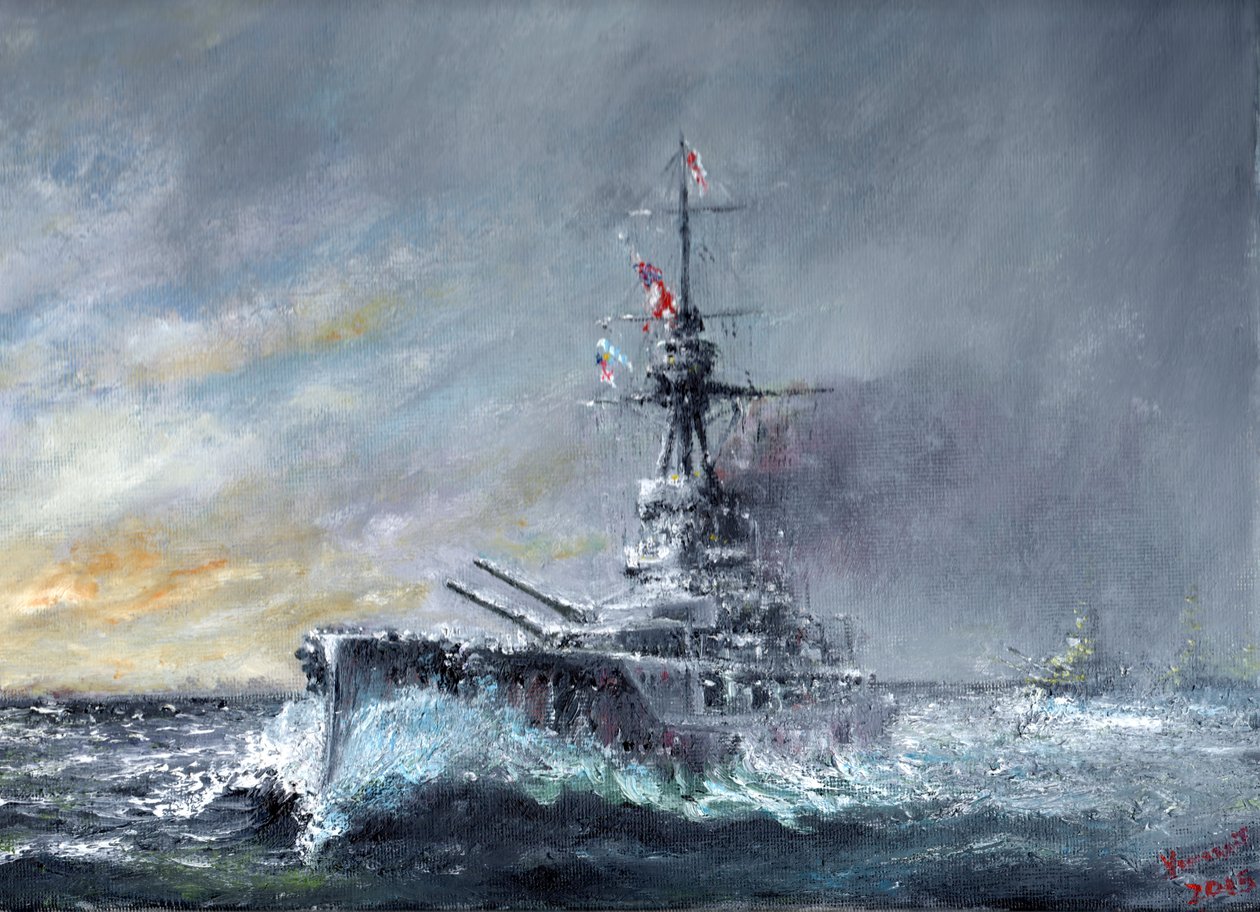 Equal-Speed-Charlie-London, Jutland 1916 by Vincent Alexander Booth