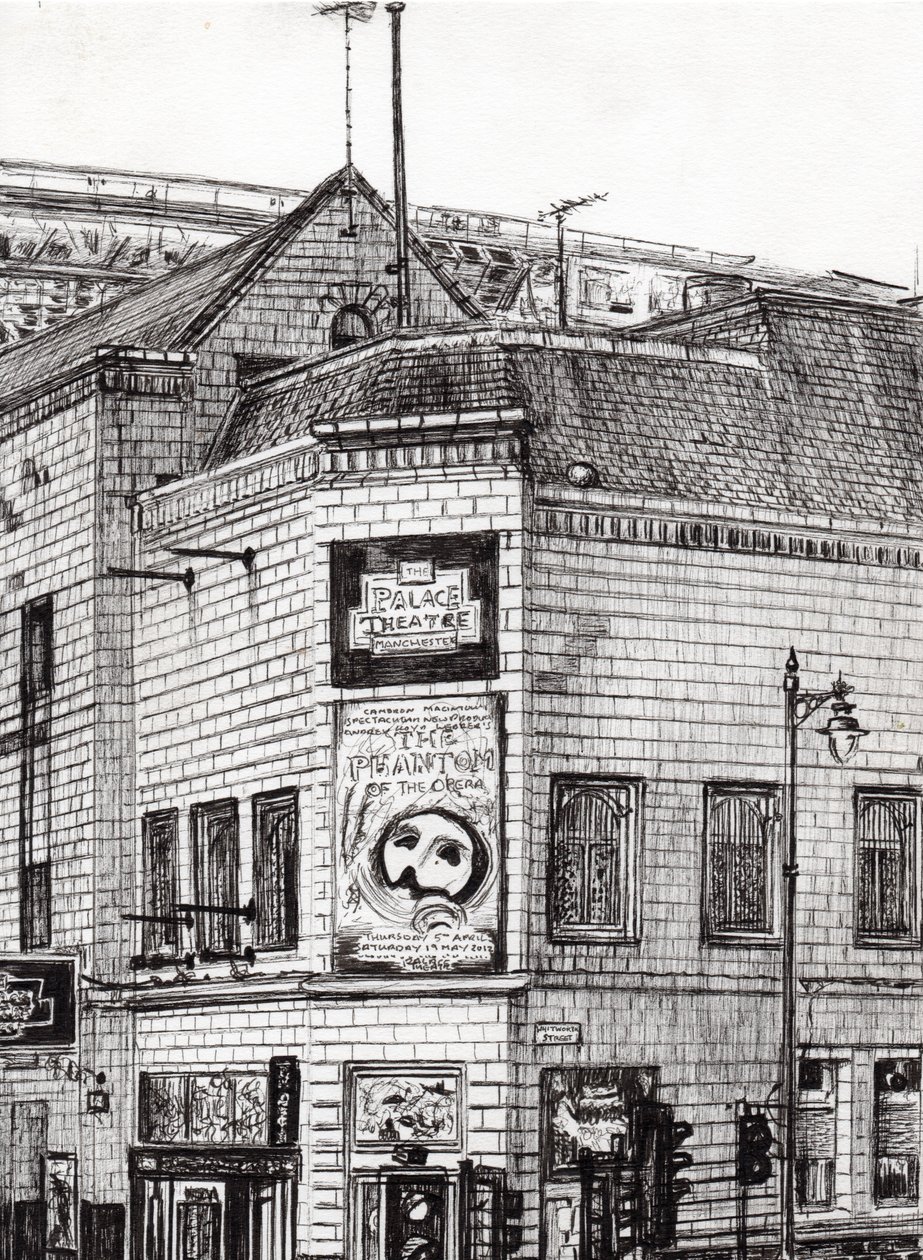 Palace Theatre Manchester by Vincent Alexander Booth