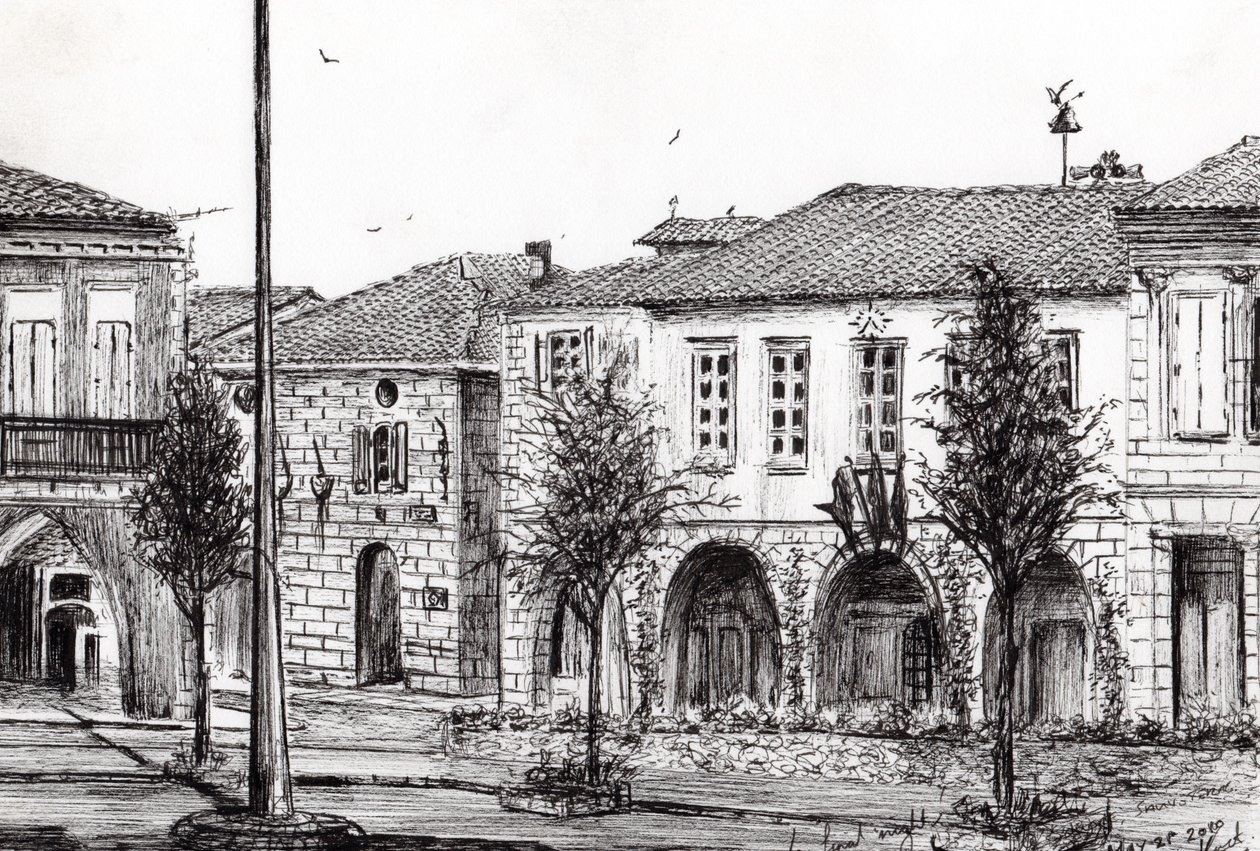 Sauveterre Town France, 2010 by Vincent Alexander Booth