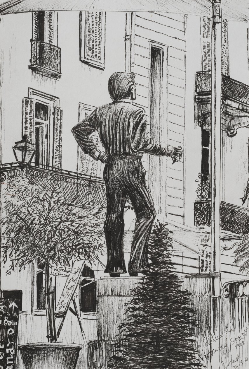 Statue at Cannet, 2014 by Vincent Alexander Booth