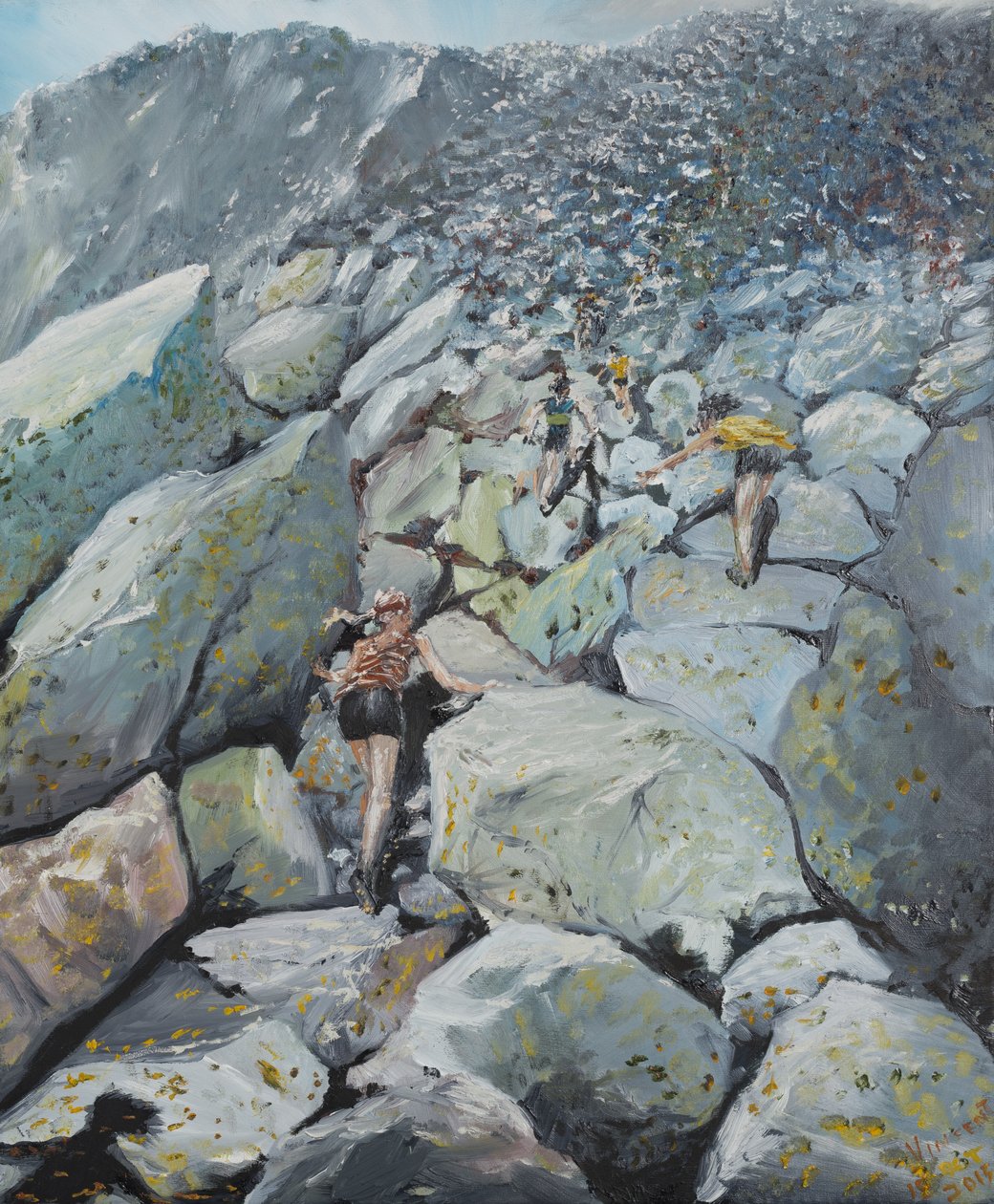 Uphill Fell race, 2013 by Vincent Alexander Booth