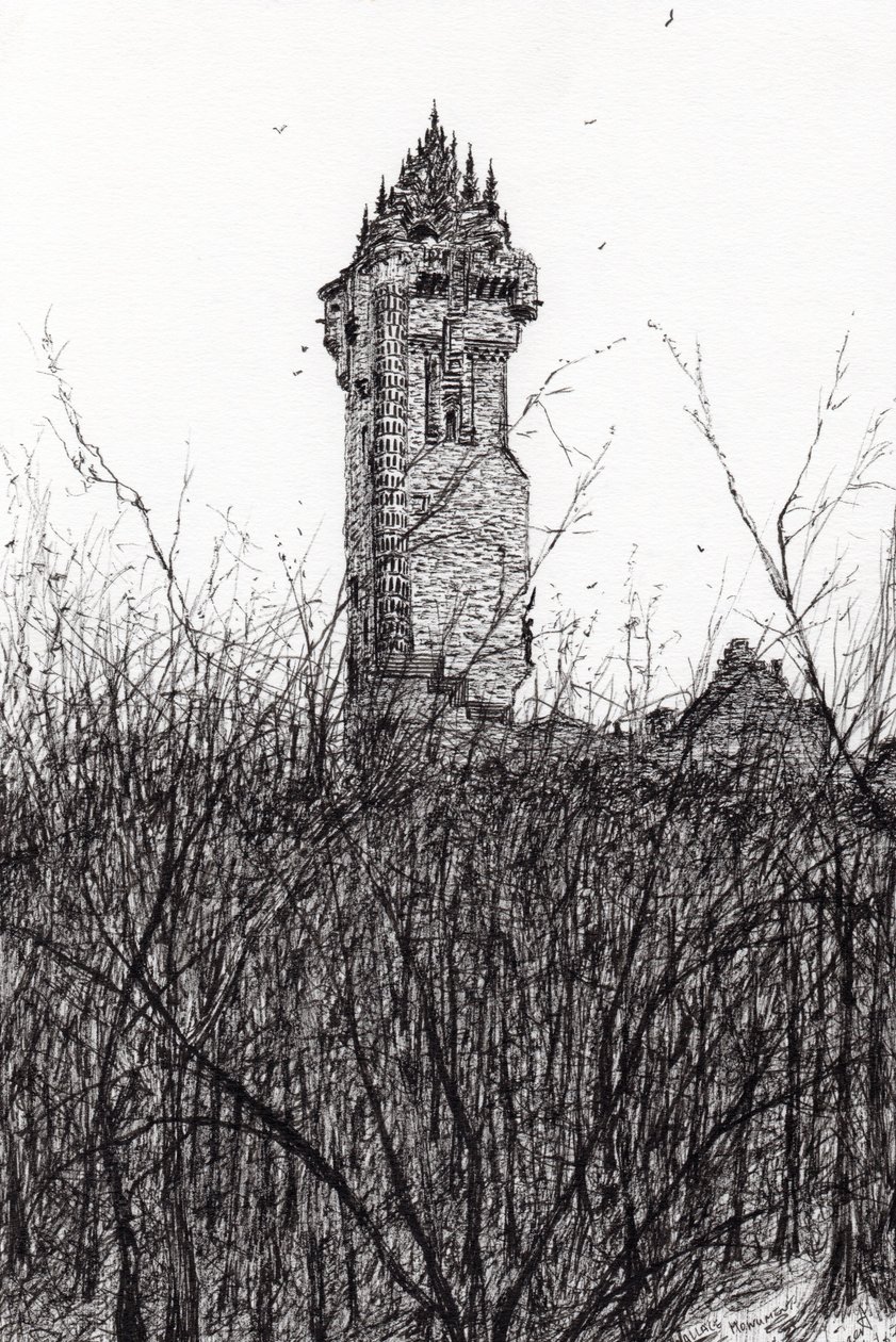Wallace monument, 2007 by Vincent Alexander Booth