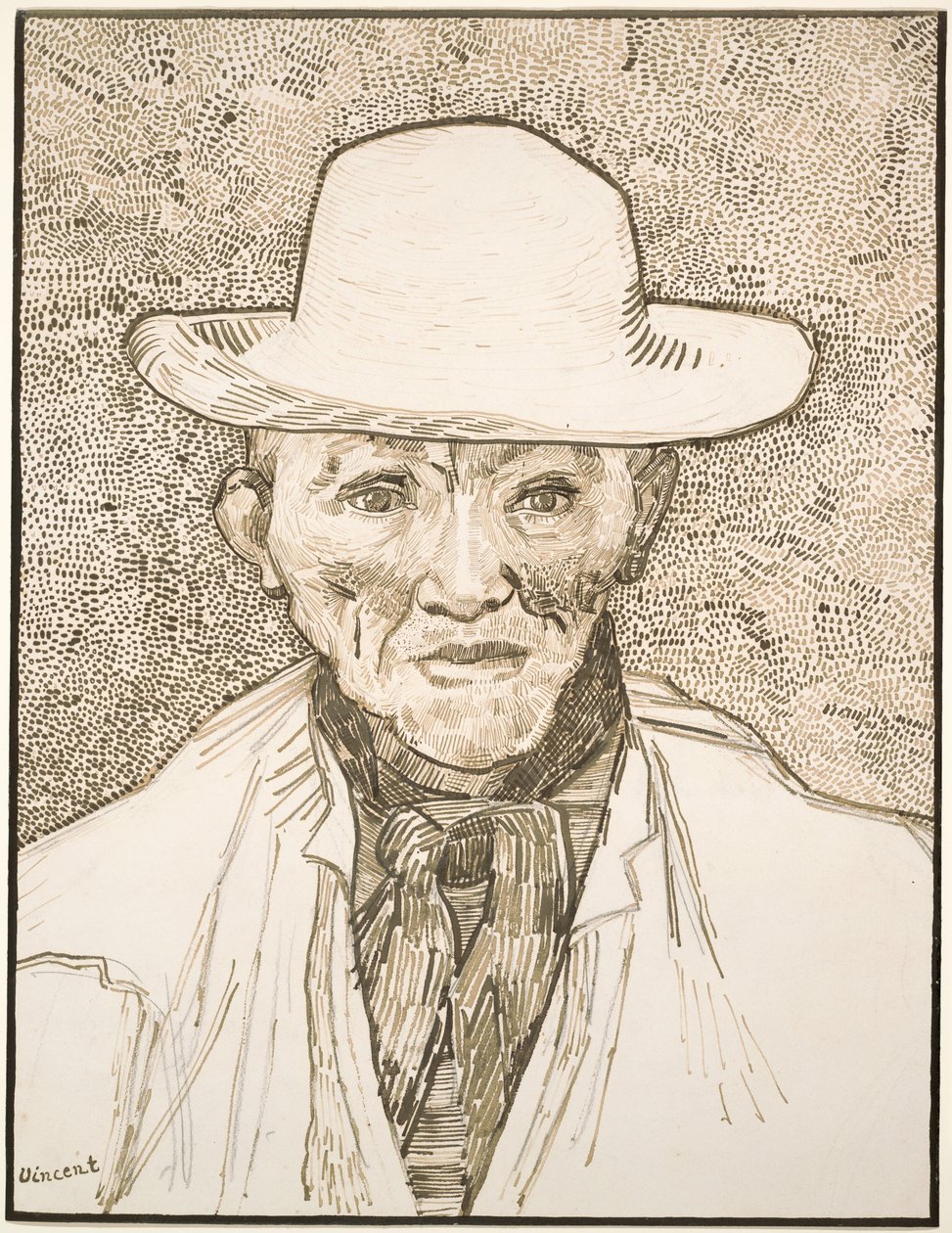 Peasant of the Camargue by Vincent van Gogh