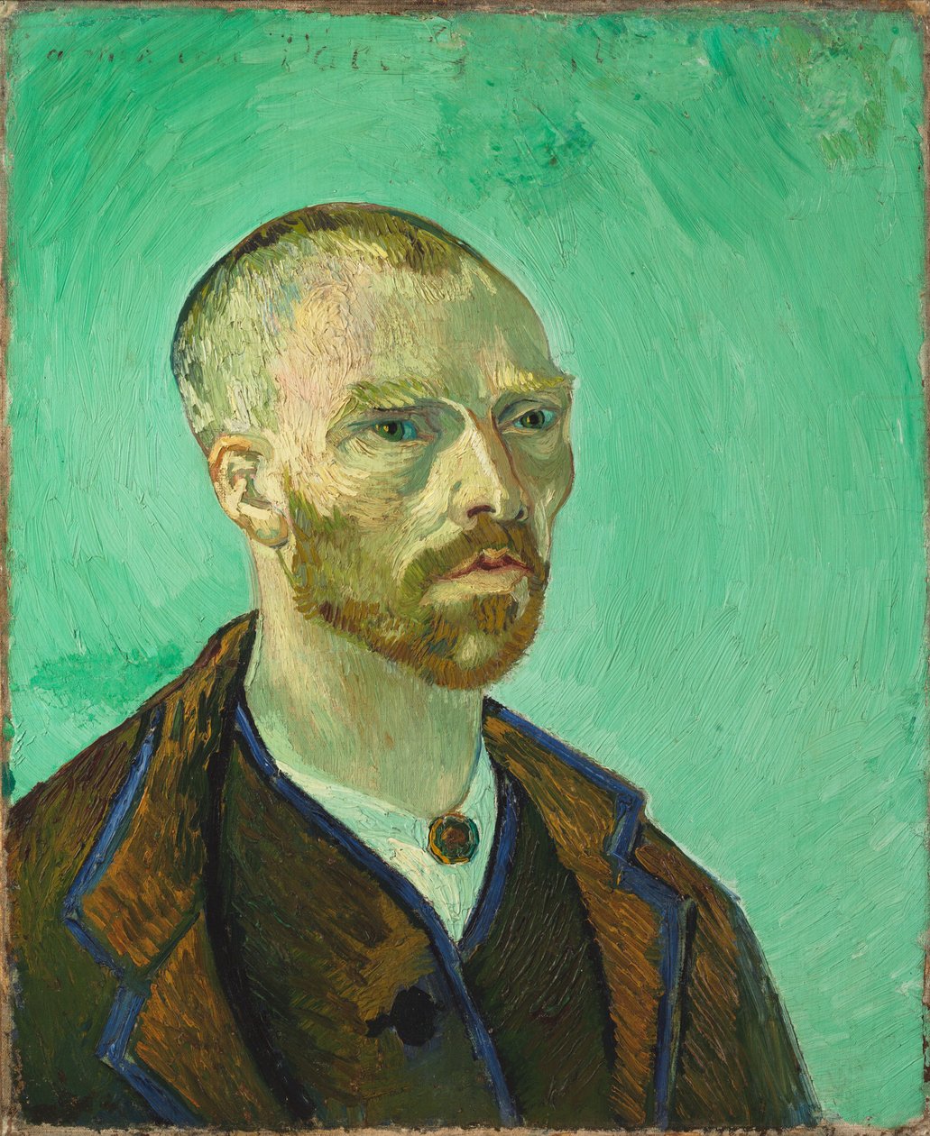Self Portrait (Dedicated to Paul Gauguin) by Vincent van Gogh