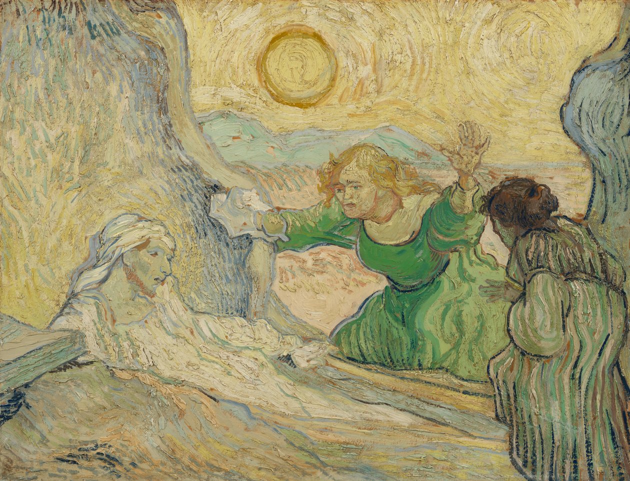 The Raising of Lazarus by Vincent van Gogh