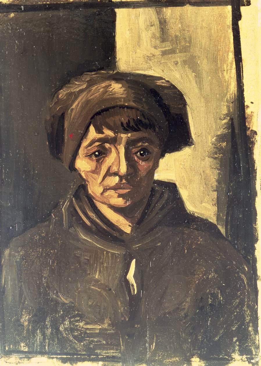 Bust of a Peasant, 1884 by Vincent van Gogh