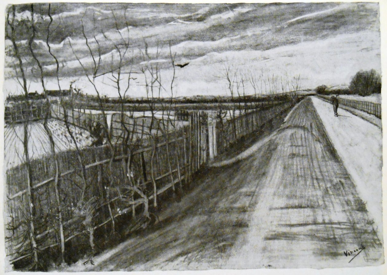 Country Road near Loosduinen by Vincent van Gogh