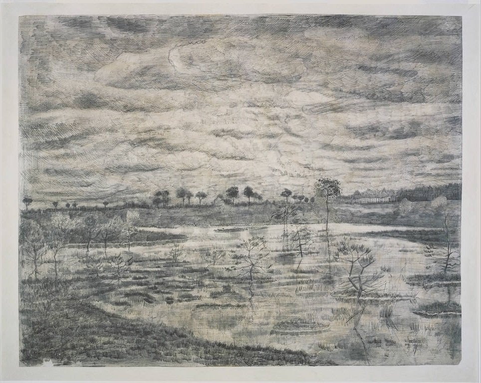 The Pond, 1881 (Musée des beaux-arts du Canada) by Vincent van Gogh