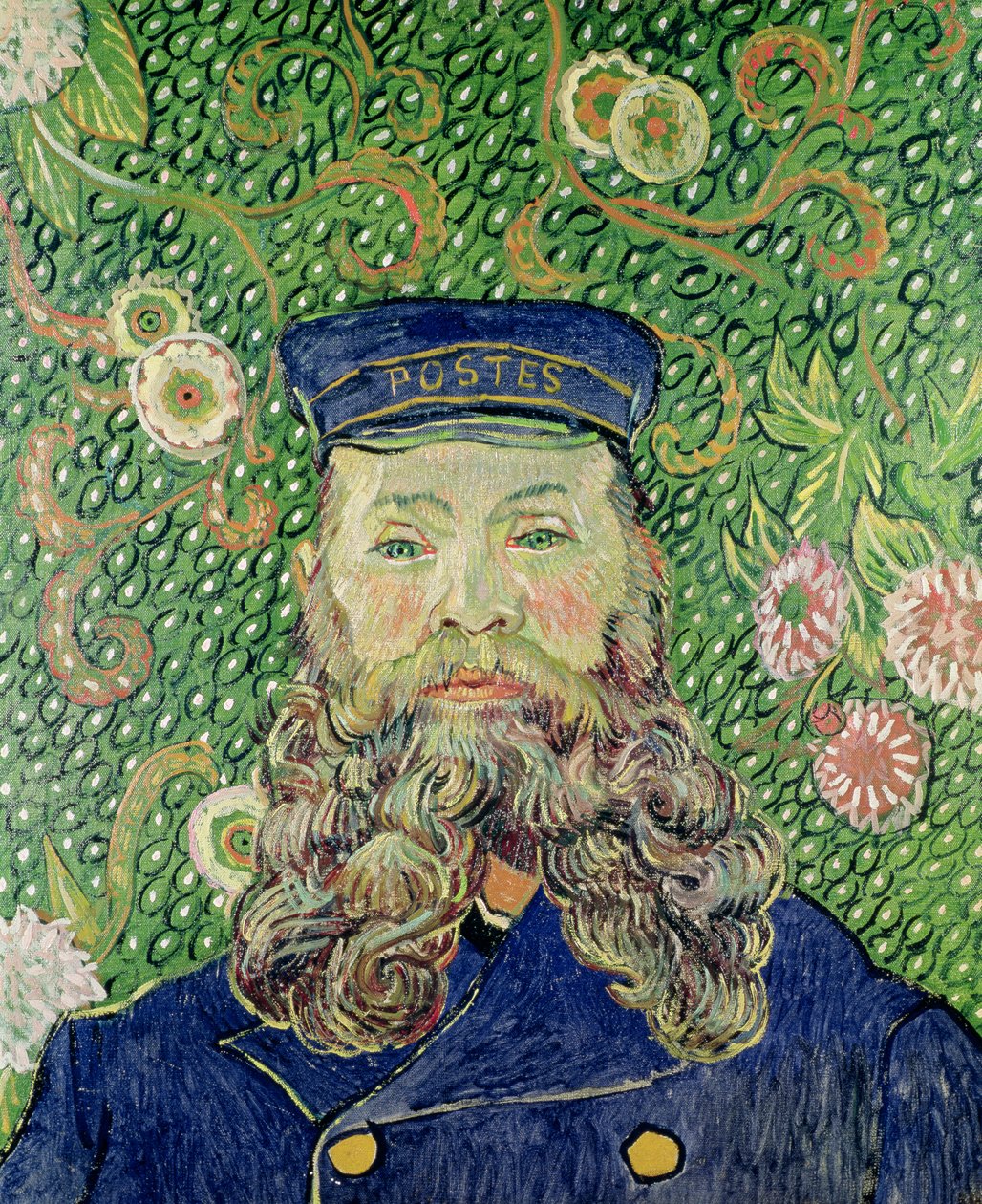 Portrait of the Postman Joseph Roulin, 1889 by Vincent van Gogh