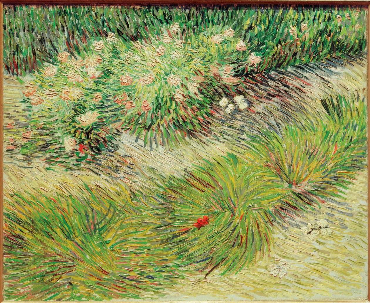 Butterflies and Flowers by Vincent van Gogh