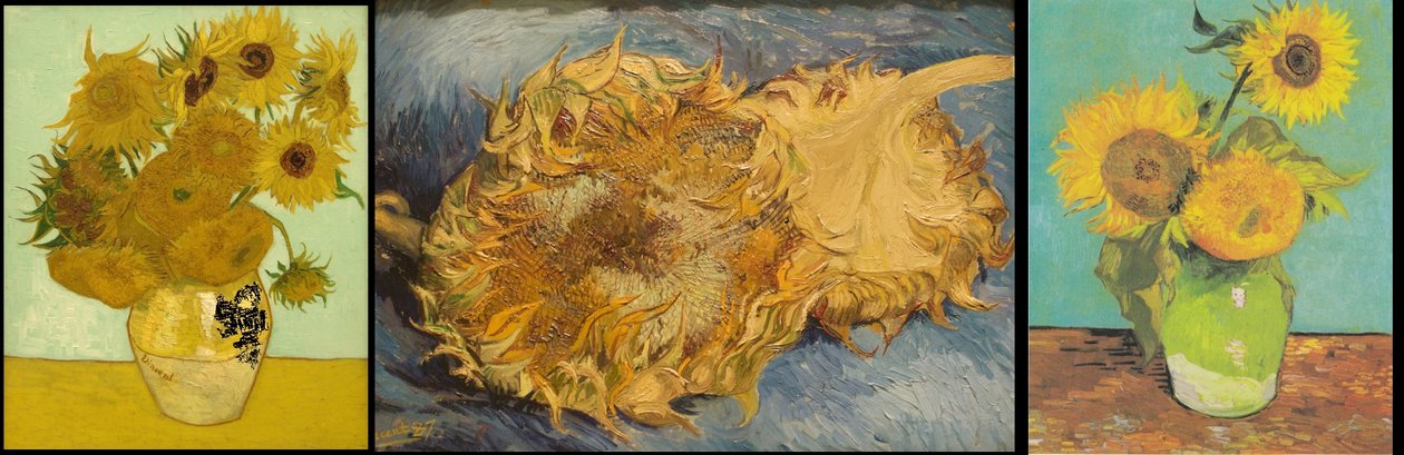 Still Life with 12 Sunflowers by Vincent van Gogh