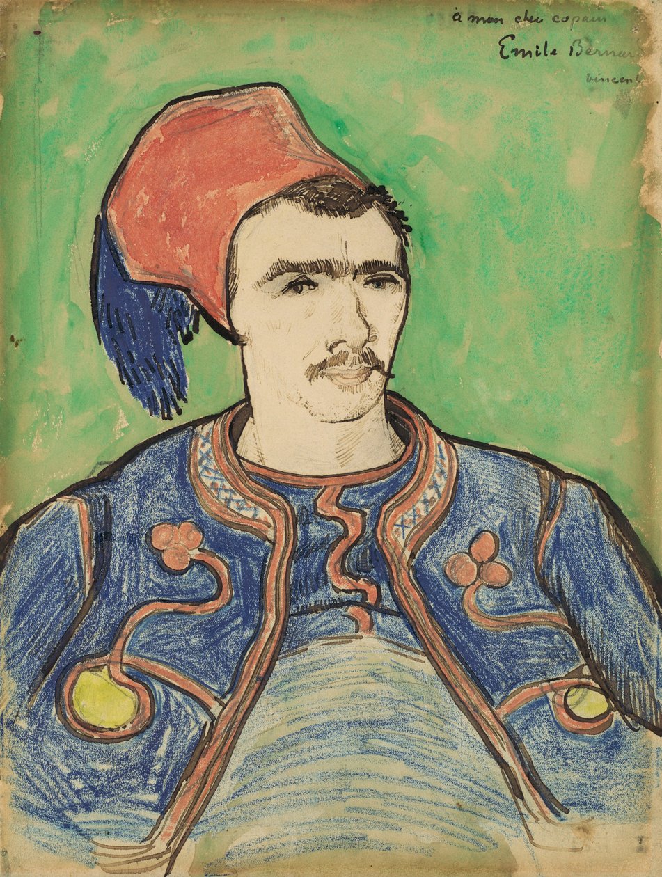The Zouave by Vincent van Gogh