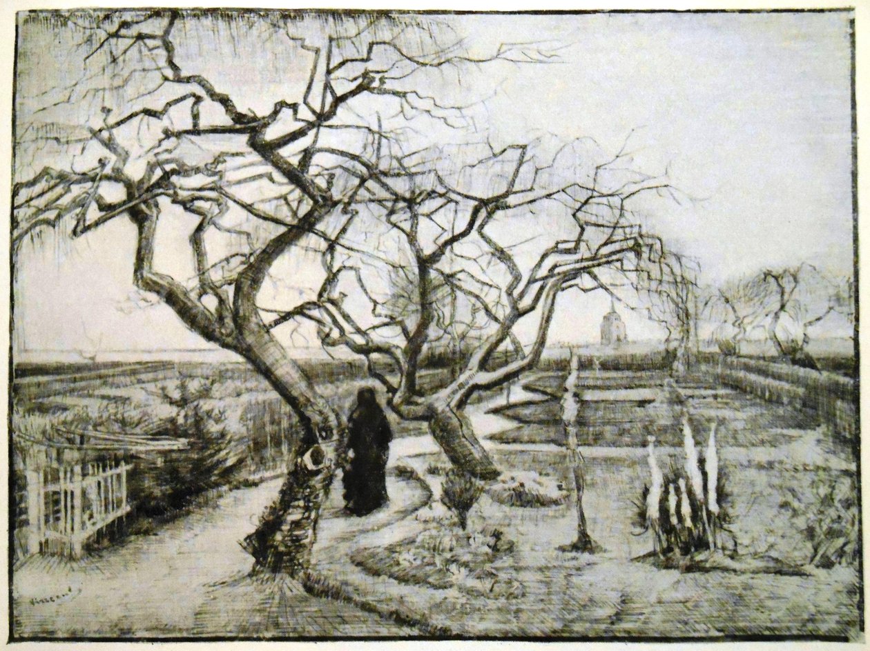 The Garden of the Parsonage by Vincent van Gogh