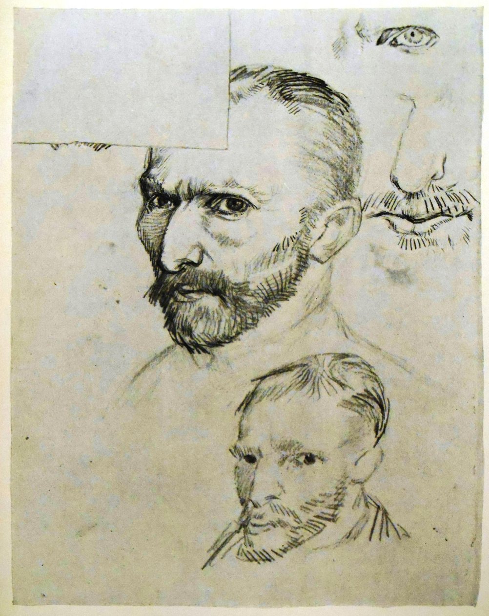 Three Self-Portraits by Vincent van Gogh