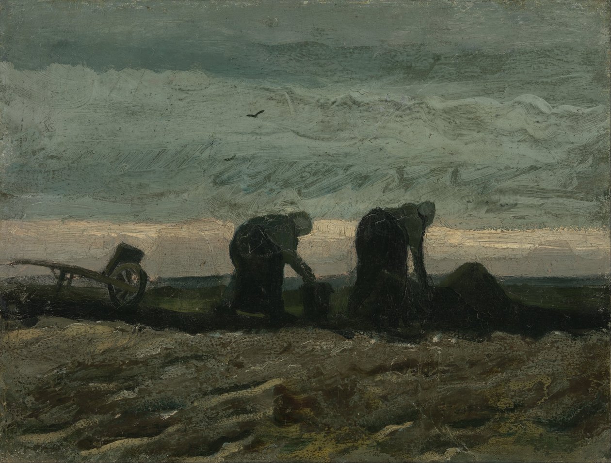 Two Women on the Heath by Vincent van Gogh