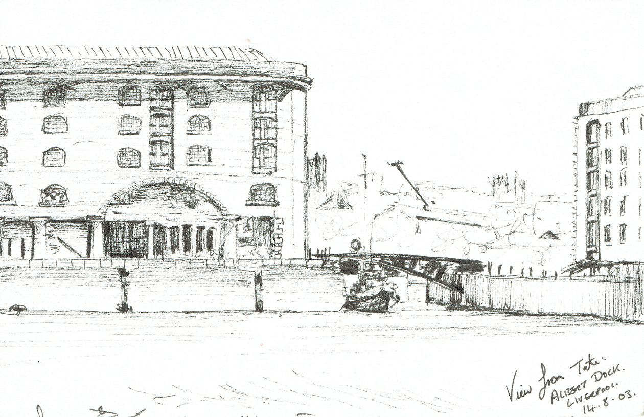 Albert Dock Liverpool, 2003 by Vincent Alexander Booth