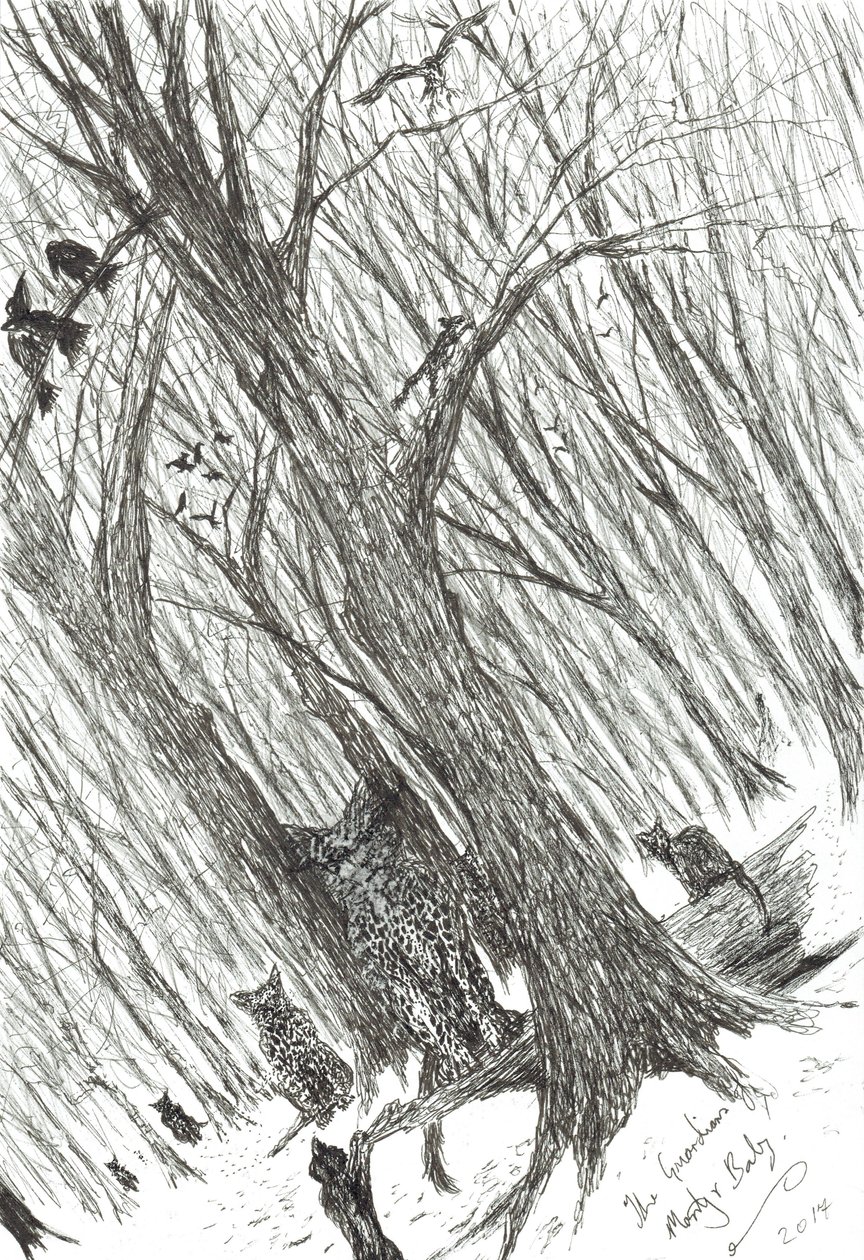 Guardians of Monty and Baby, 2013 by Vincent Alexander Booth