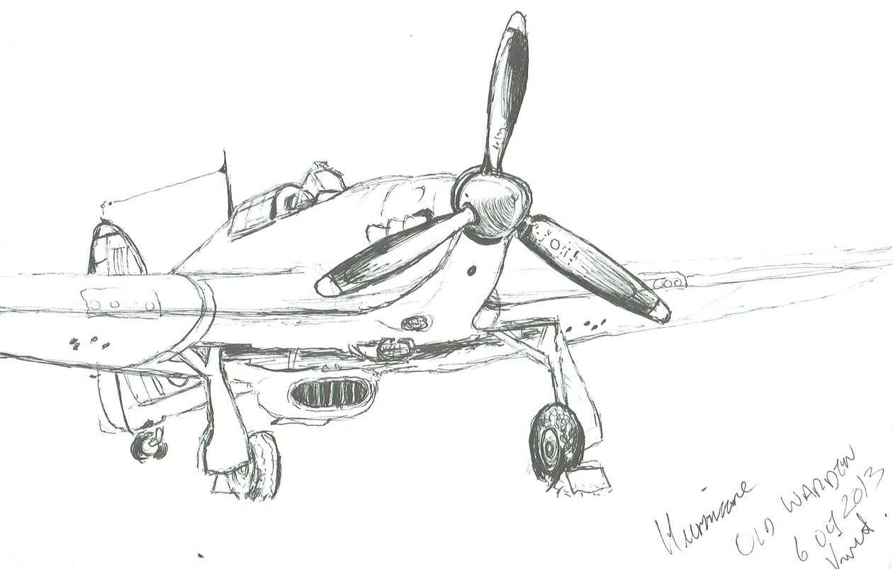Hawker Hurricane, 2013 by Vincent Alexander Booth