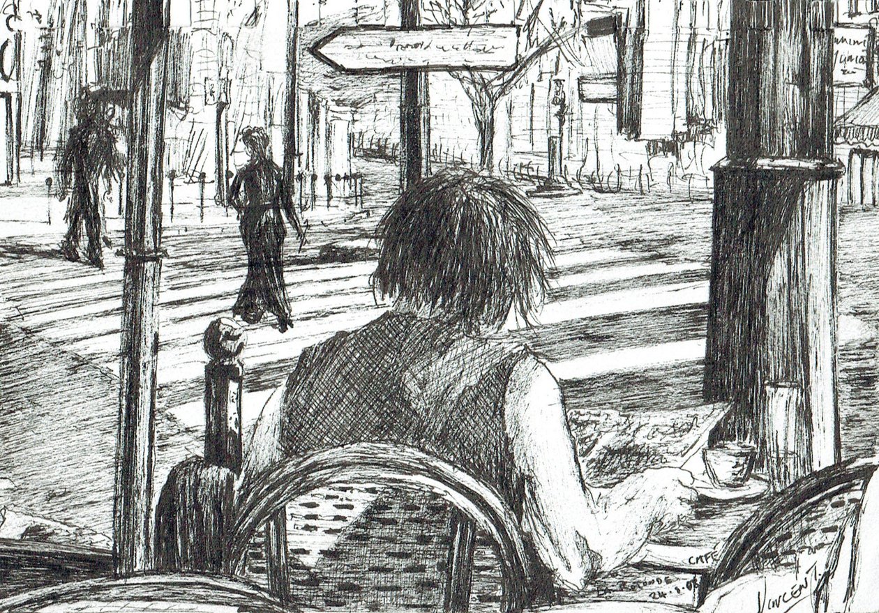 La Rotonde, Paris by Vincent Alexander Booth