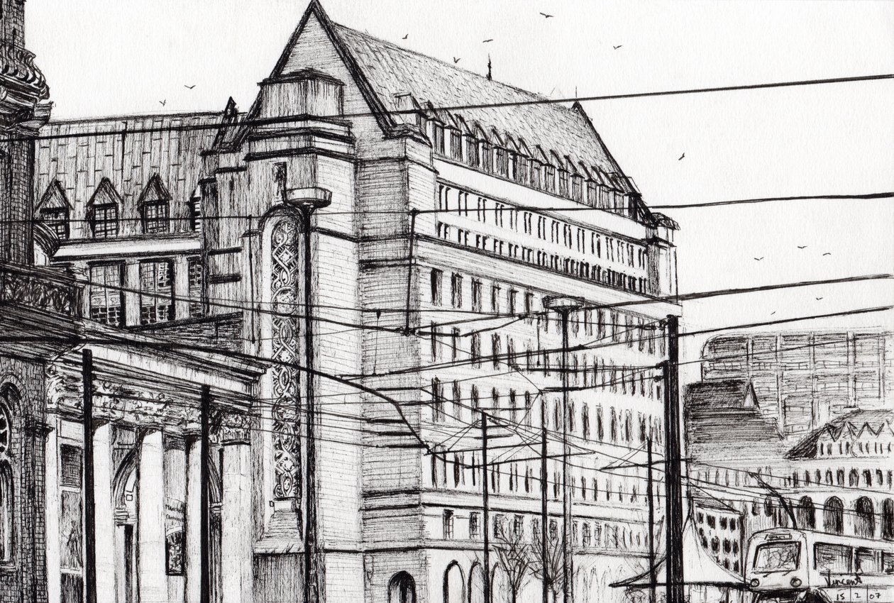 Manchester Town Hall, 2007 by Vincent Alexander Booth