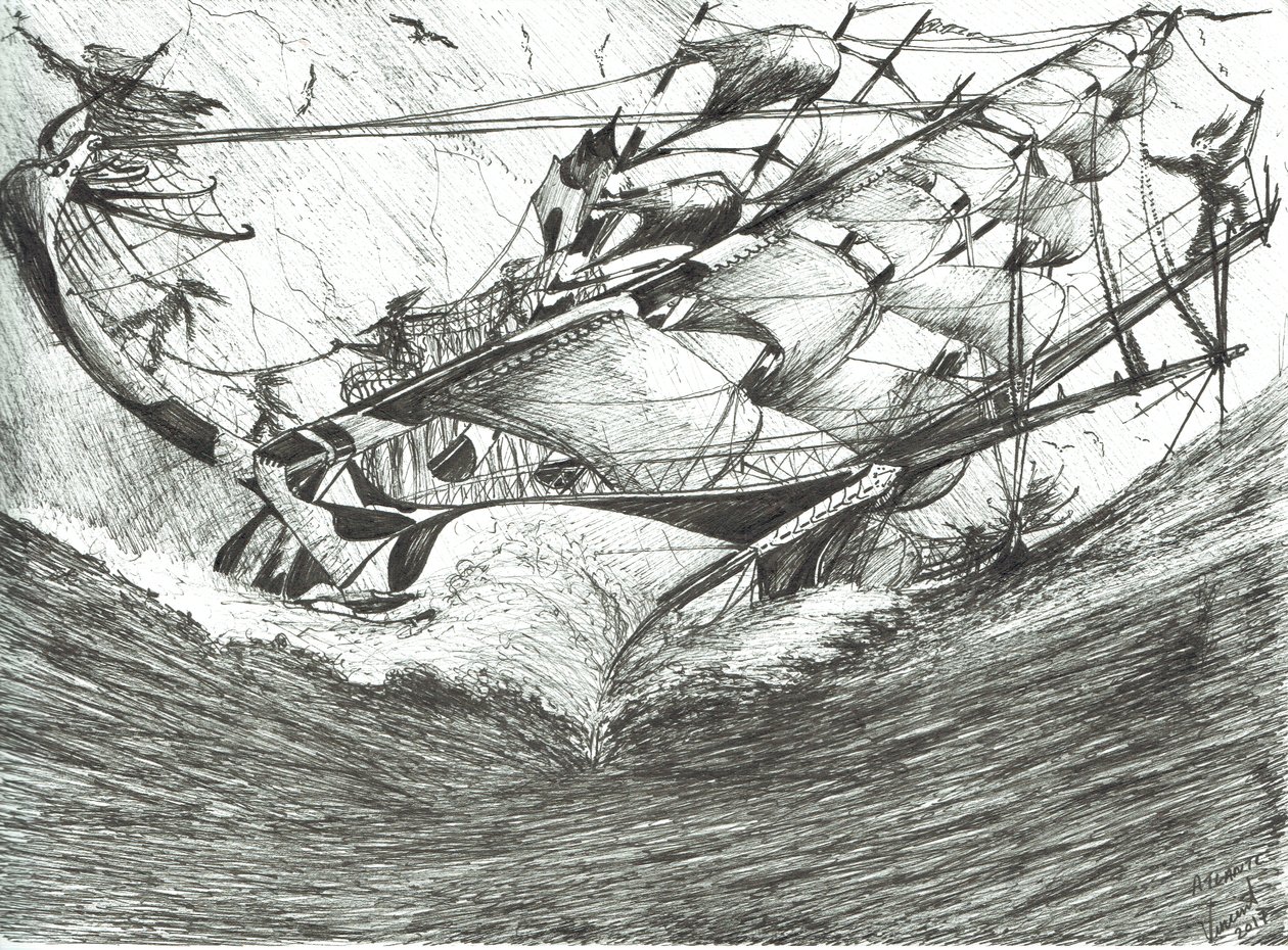 Storm Creators Arctic Ocean, 2017 by Vincent Alexander Booth