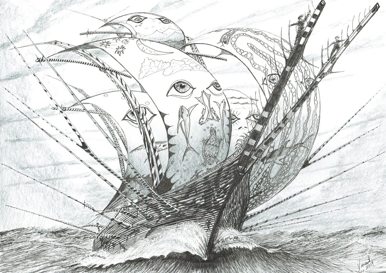 Storm Creators Bering Sea by Vincent Alexander Booth