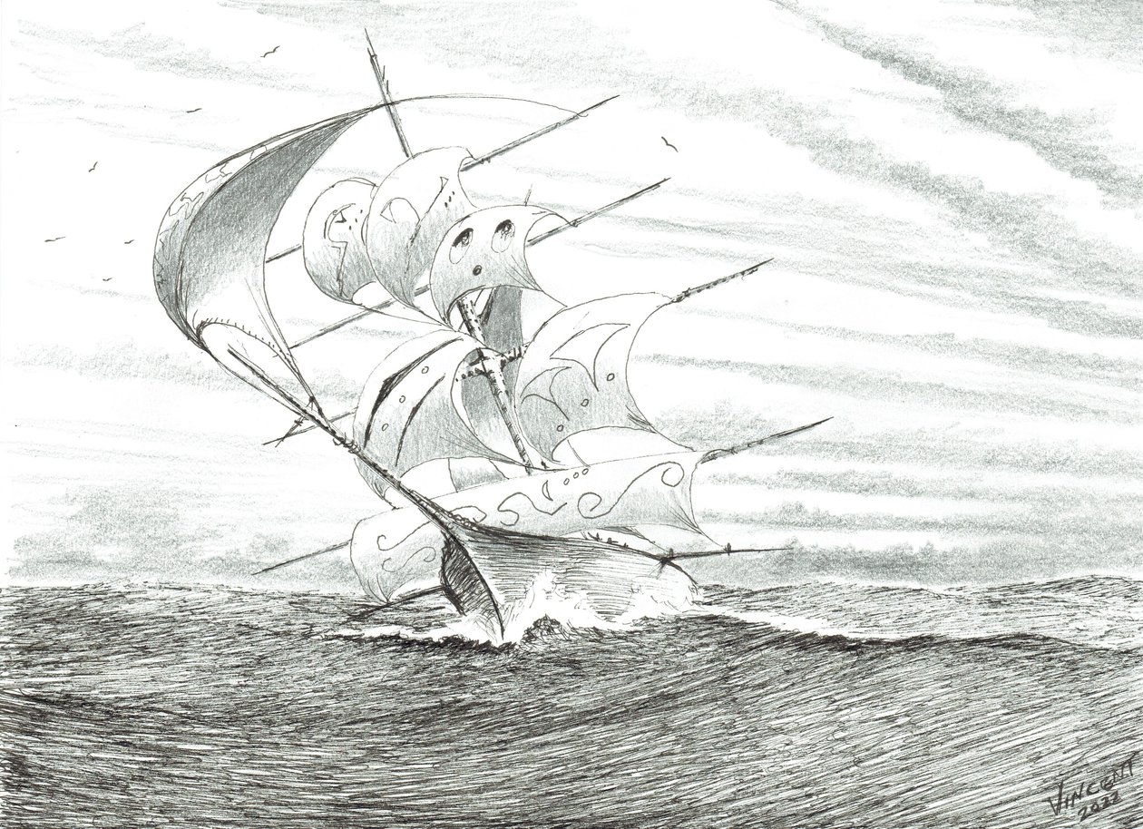 Storm Creators Gizhiginskaya Guba, 2022 by Vincent Alexander Booth