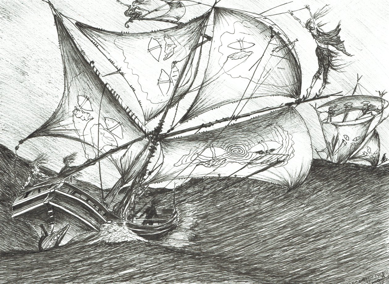Storm Creators Indian Ocean, 2017 by Vincent Alexander Booth