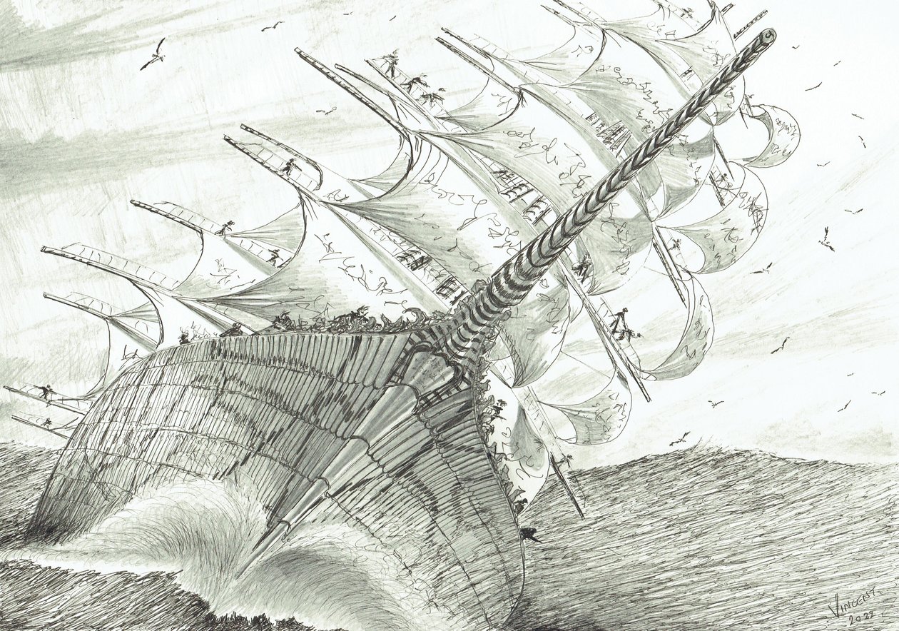 Storm Creators Lagua Titicaca, 2022 by Vincent Alexander Booth