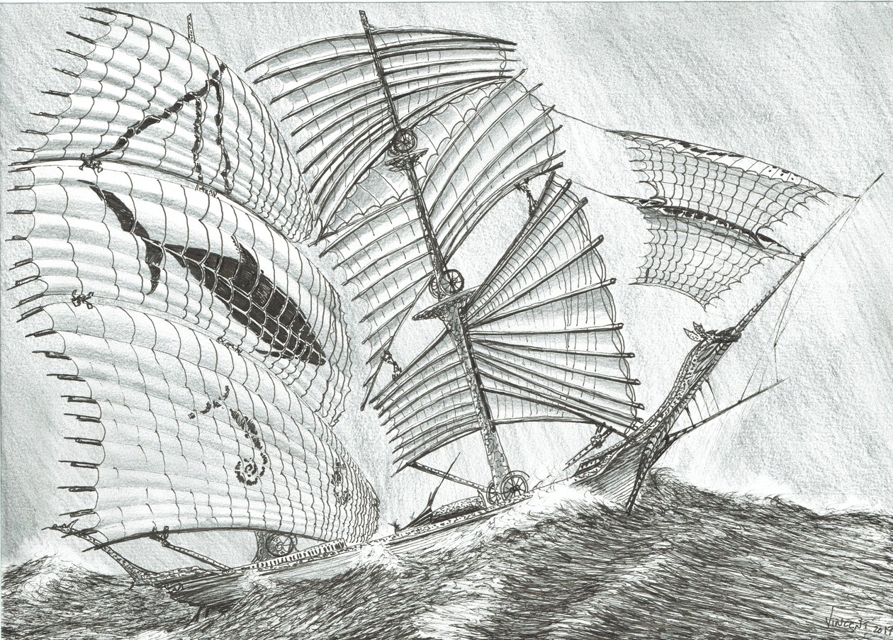 Storm Creators Savu Sea, 2017 by Vincent Alexander Booth