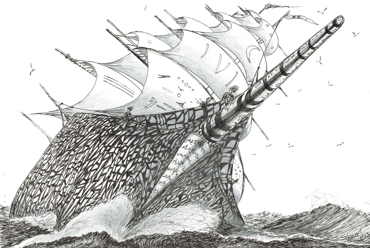 Storm Creators Wellington Strait, 2023 by Vincent Alexander Booth