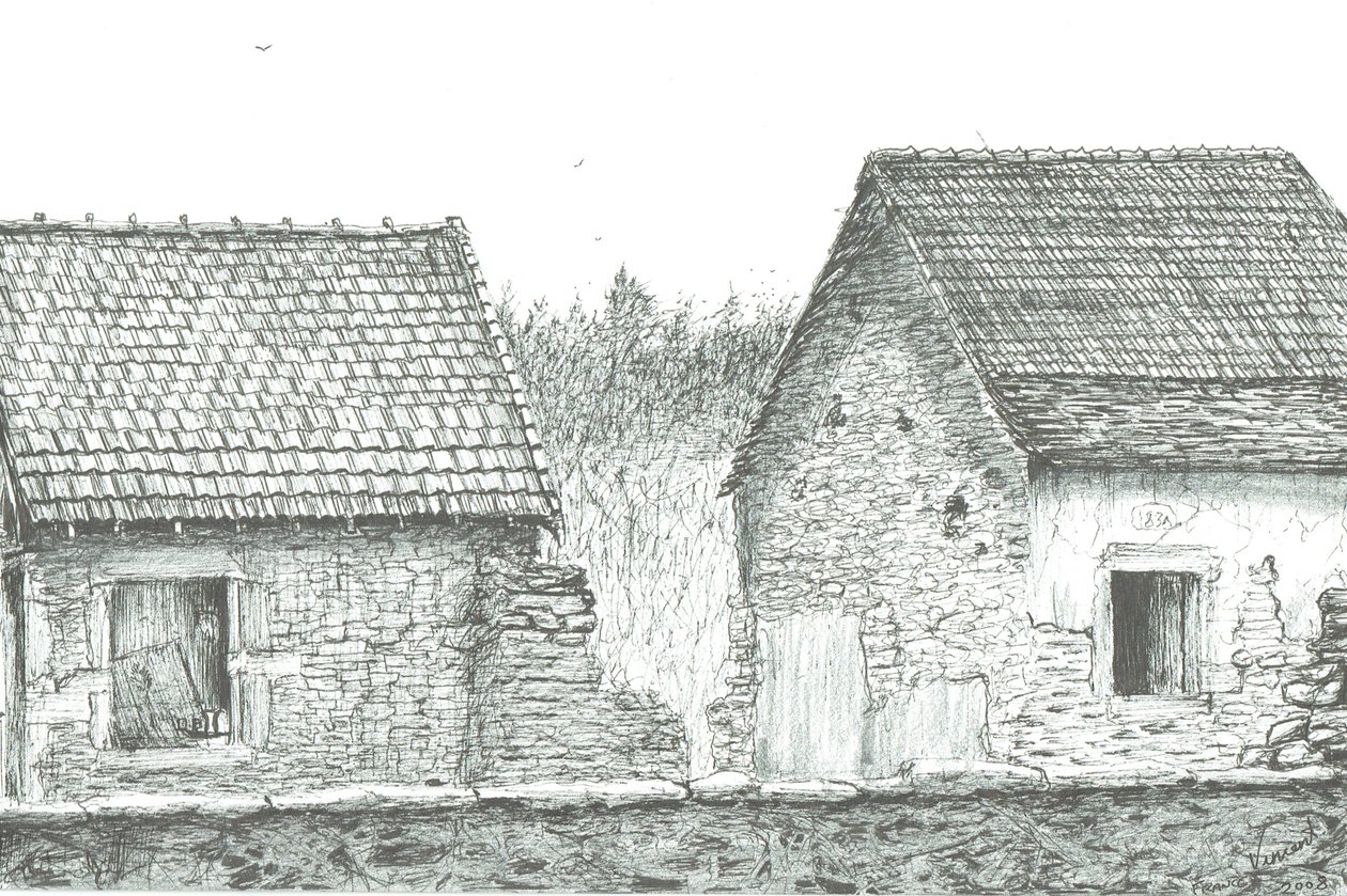 House Near French-Swiss Border by Vincent Alexander Booth