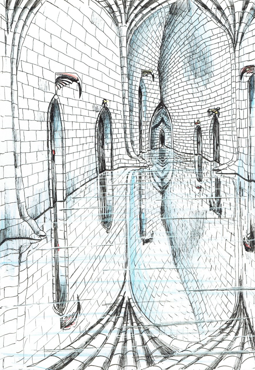 Page 13, The Castle in the Forest of Findhorn by Vincent Alexander Booth