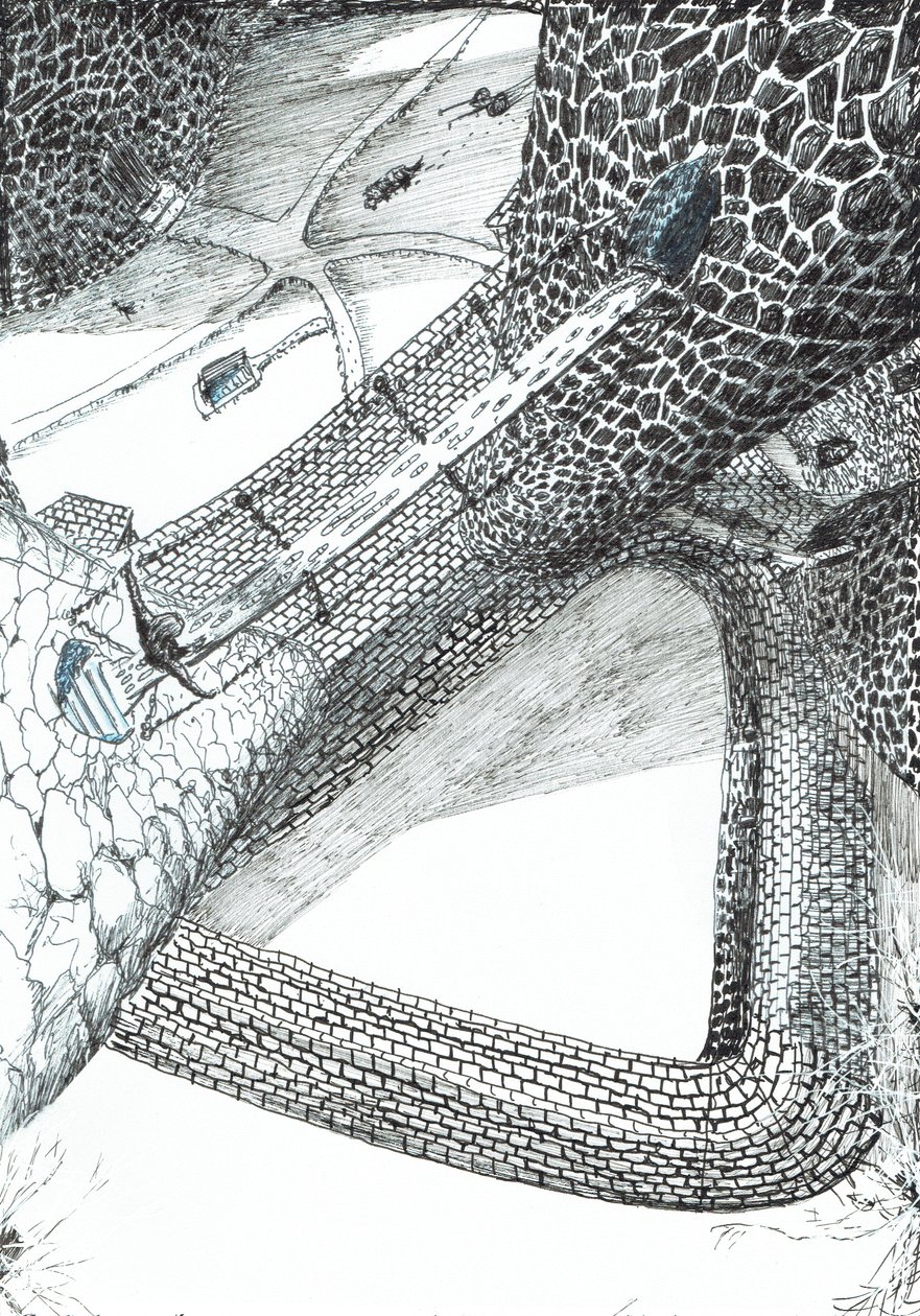 Page 31, The Castle in the Forest of Findhorn by Vincent Alexander Booth