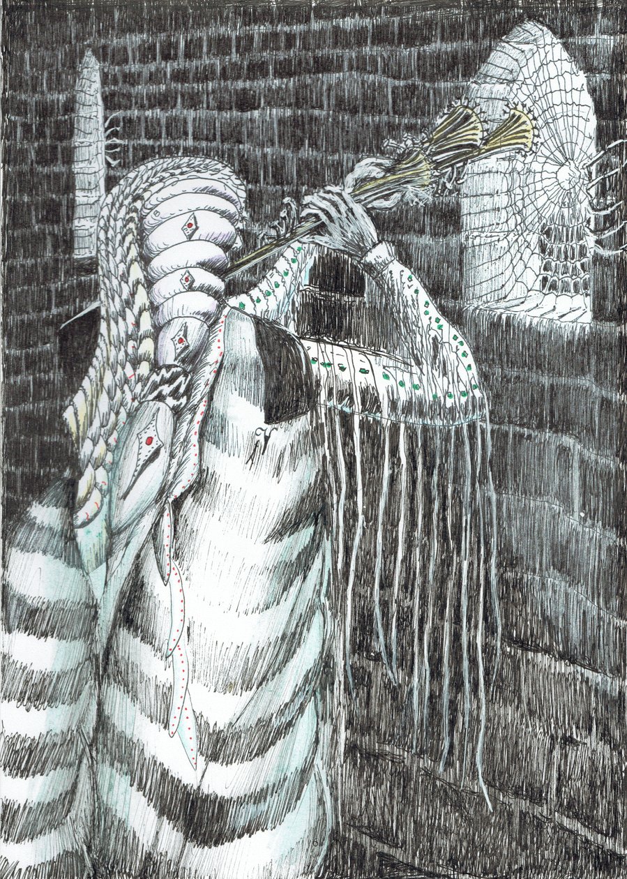 Page 7, The Castle in the Forest of Findhorn by Vincent Alexander Booth