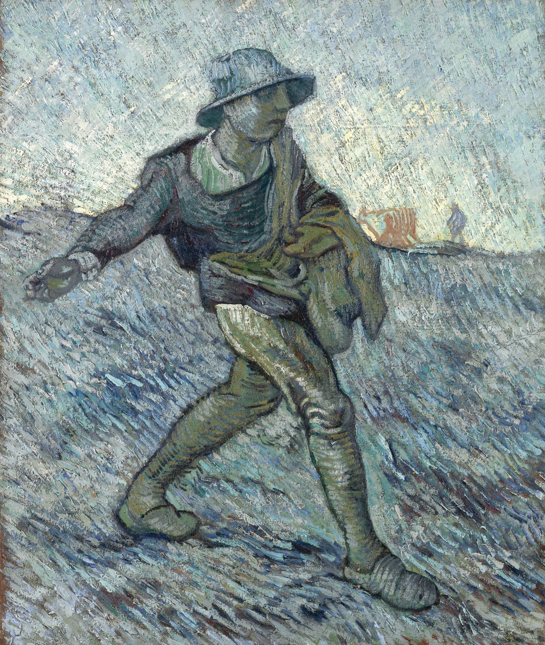 The Sower after Millet by Vincent van Gogh