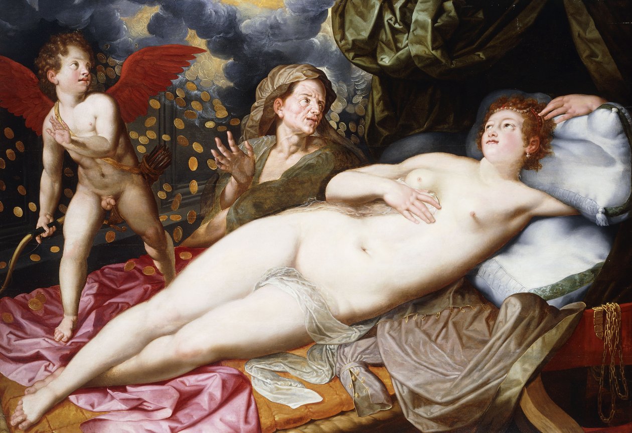 Danae by Vincent Sellaer