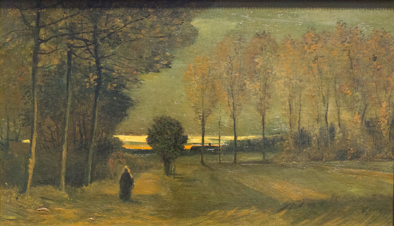 Evening, 1885 (cropped) by Vincent van Gogh