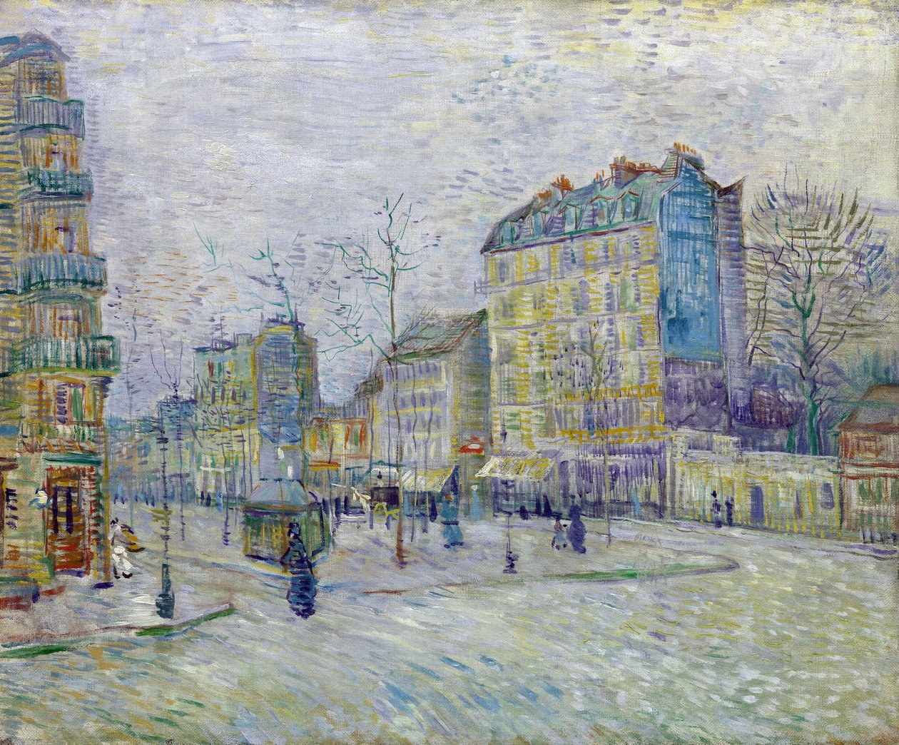 Boulevard de Clichy by Vincent van Gogh Fine art print