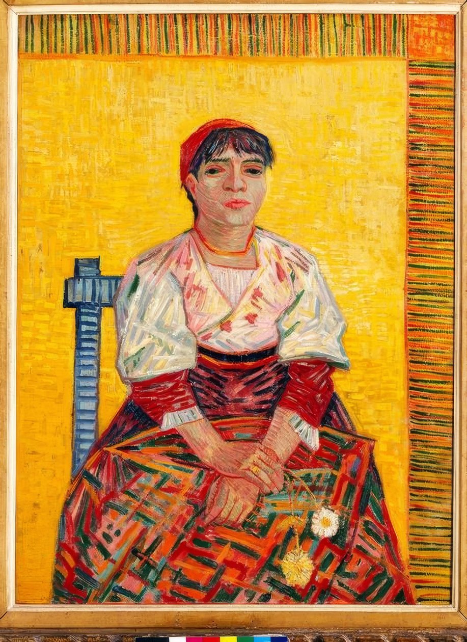 The Italian Woman by Vincent van Gogh
