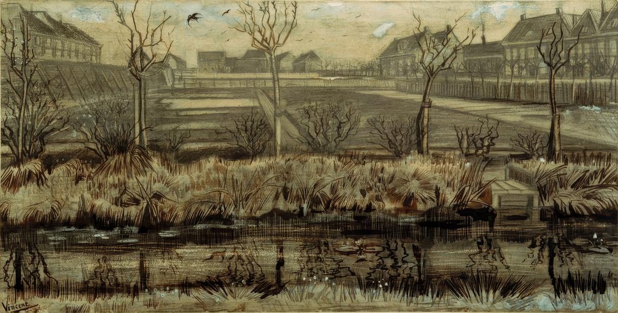 Nursery at Schenkweg by Vincent van Gogh