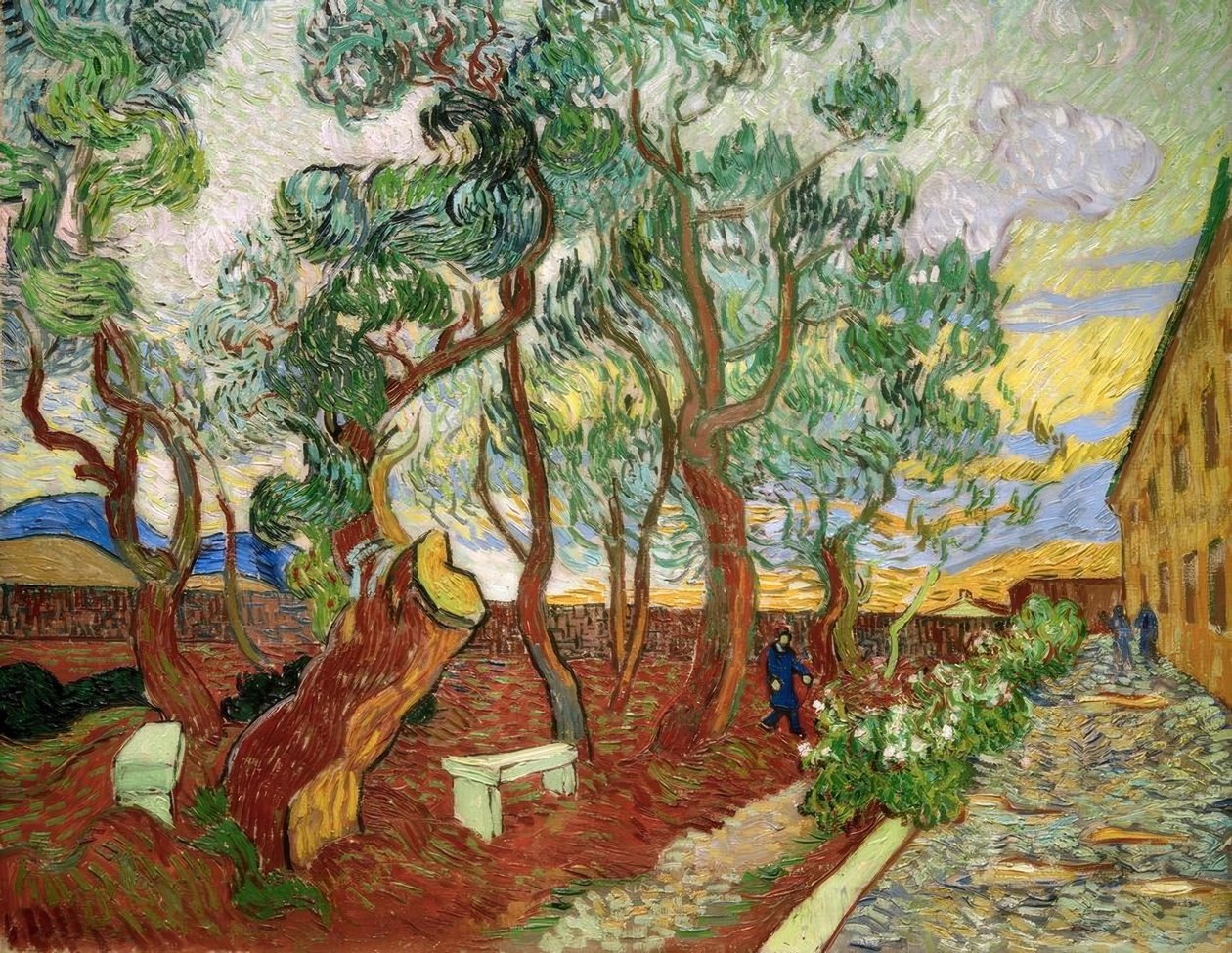 Garden of the Hospital in Saint-Paul by Vincent van Gogh