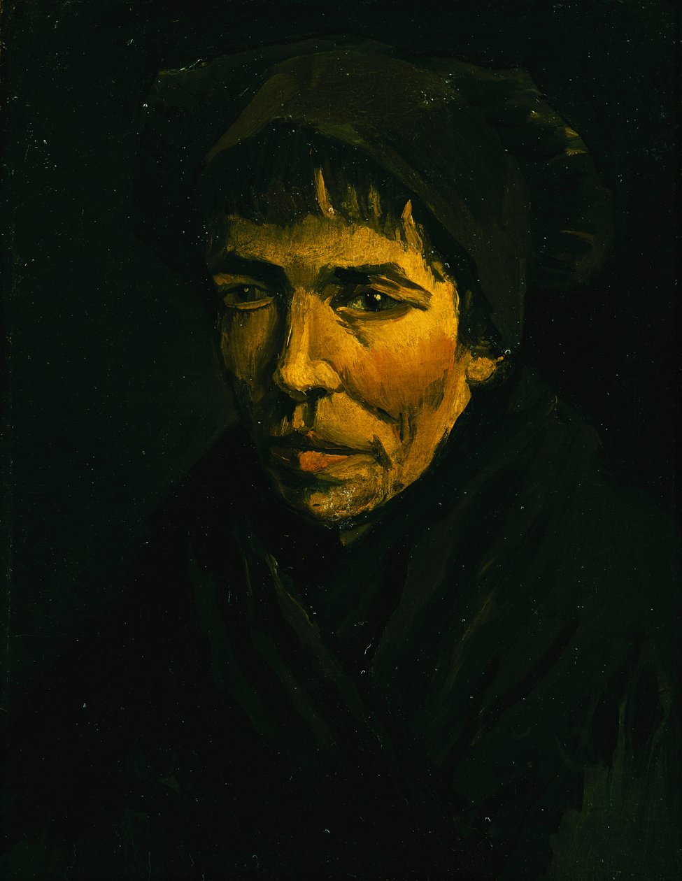 Head of a Peasant, 1885 by Vincent van Gogh