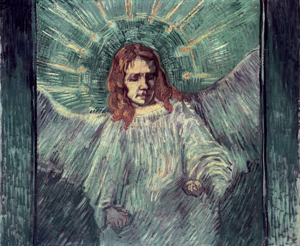 Head of an Angel, after Rembrandt, 1889 by Vincent van Gogh