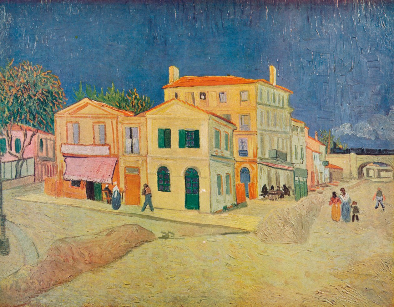 La Maison De Vincent A Arles by Vincent van Gogh