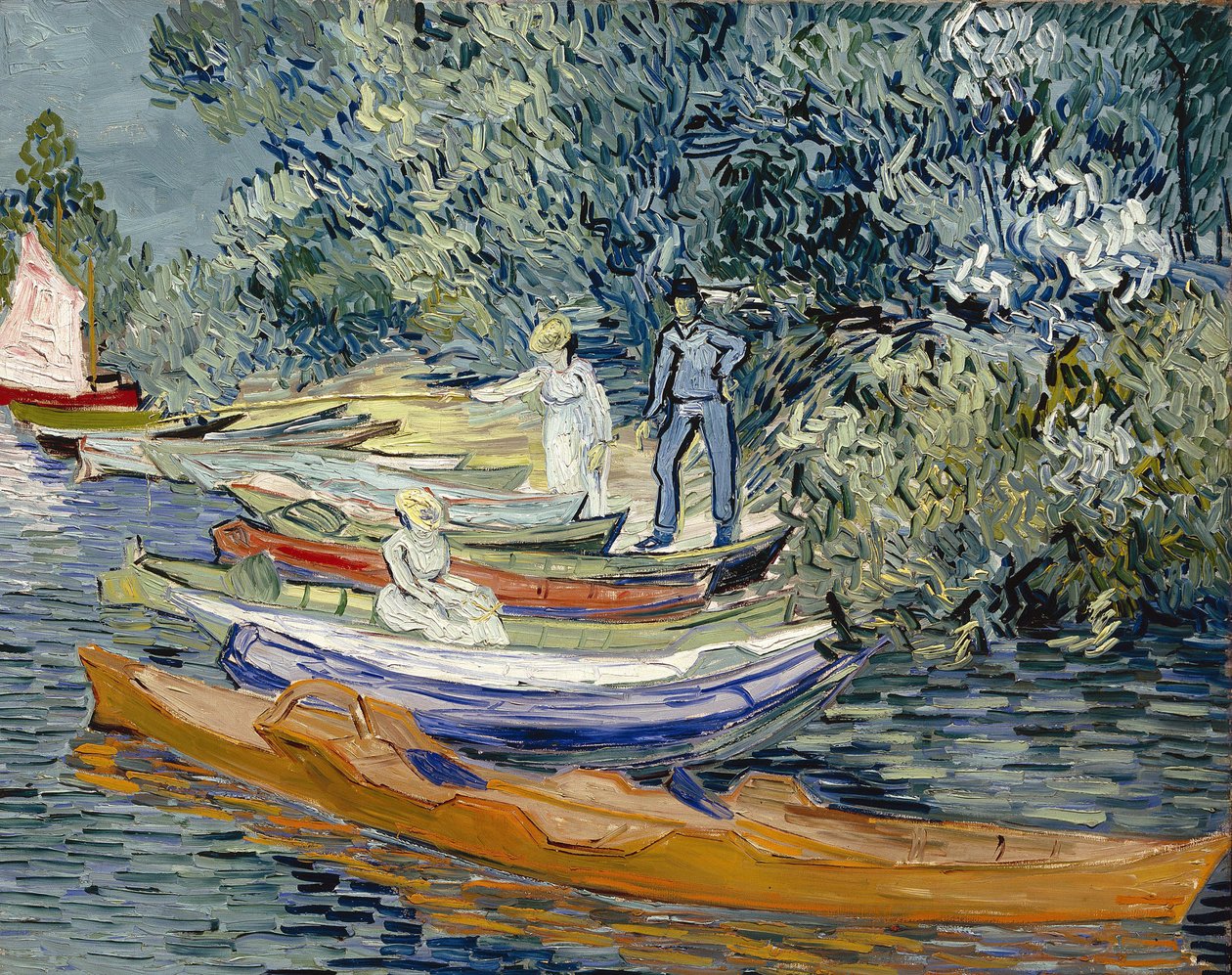 Bank of the Oise at Auvers by Vincent van Gogh