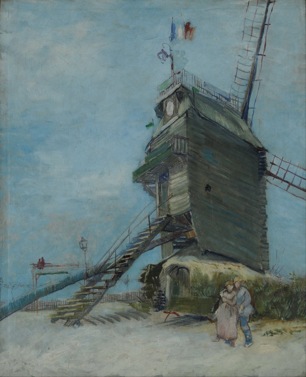 Le Moulin de la Galette, Montmartre, Paris by Vincent van Gogh