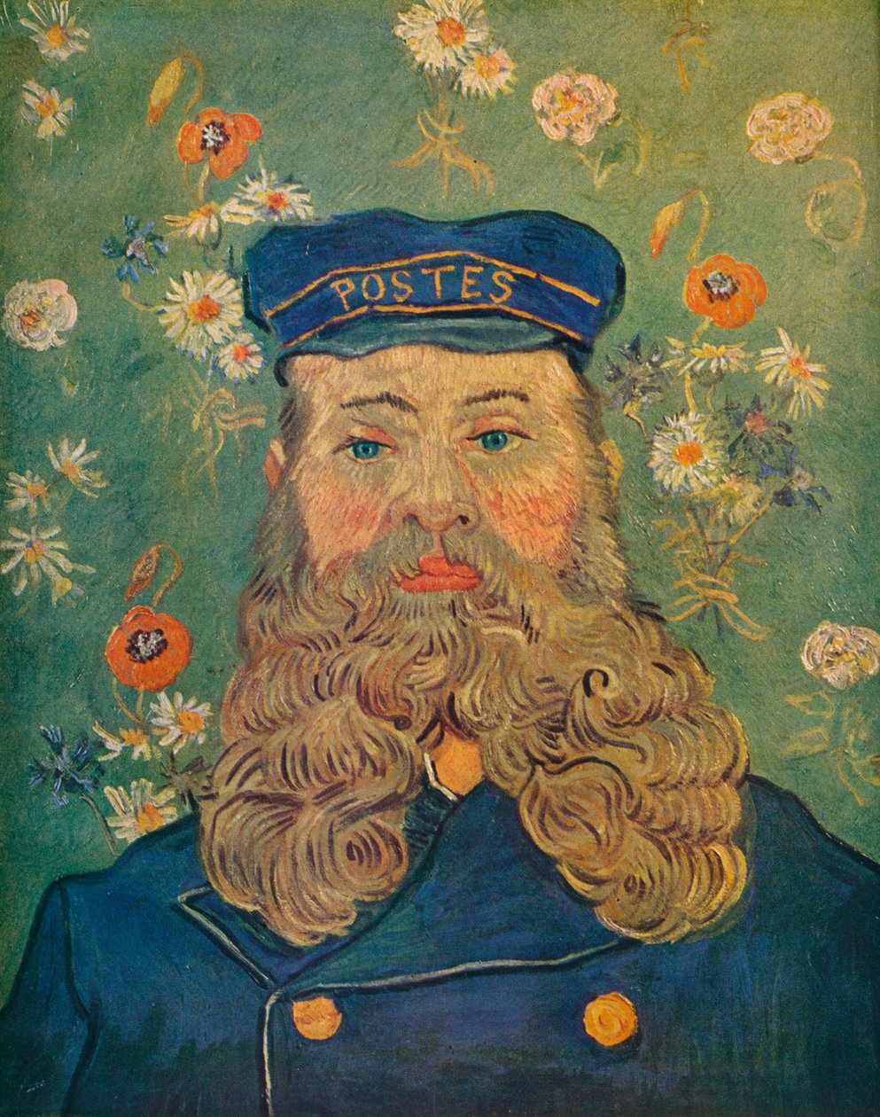 Les Facteur Roulin, 1888 by Vincent van Gogh